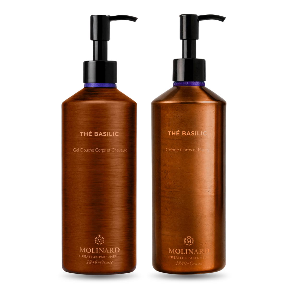 Duo Gel Douche & Crème - Thé Basilic