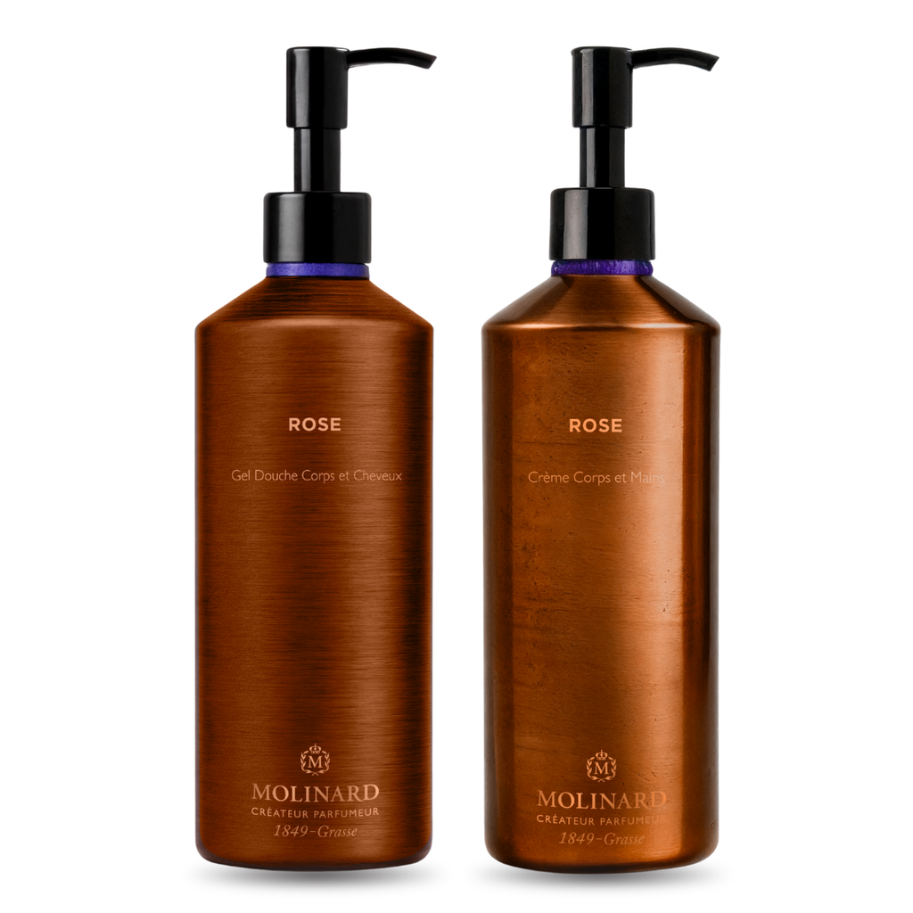 Duo Gel Douche & Crème - Rose