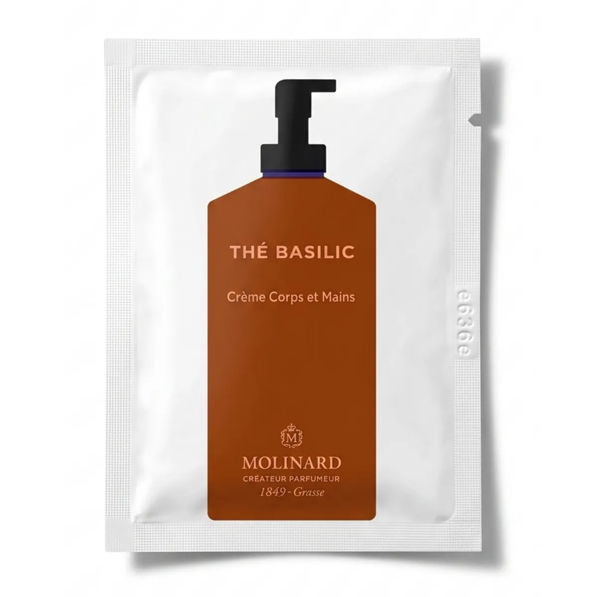 Échantillon Crème Corps et Mains - Thé Basilic