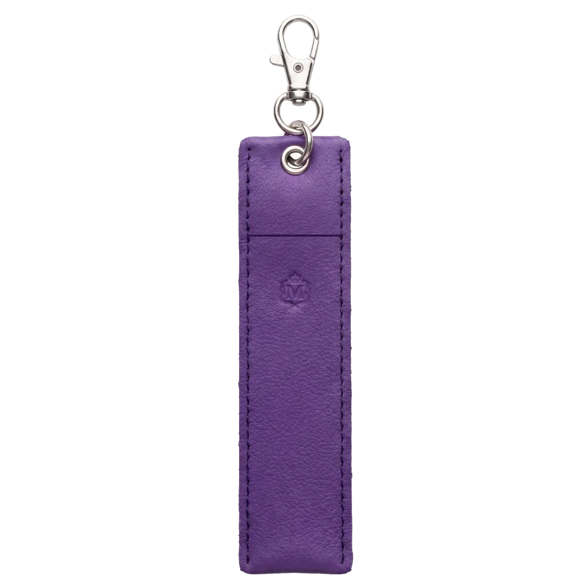 Étui Roll-on en cuir porte-clé