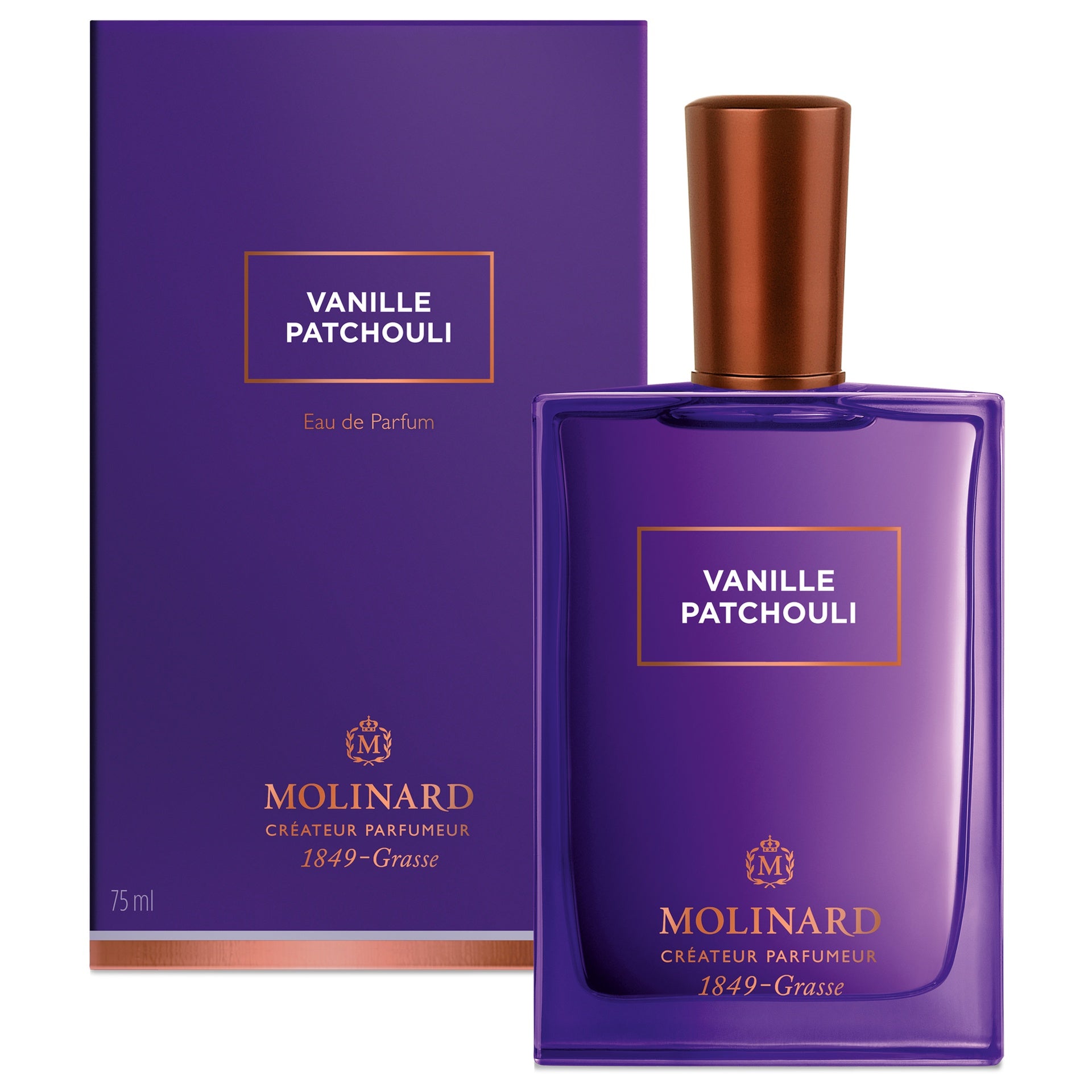 MOLINARD VANILLE PATCHOULI オードパルファム　75ml EAU DE PARFUM VANILLE PATCHOULI 75M - Molinard Parfums