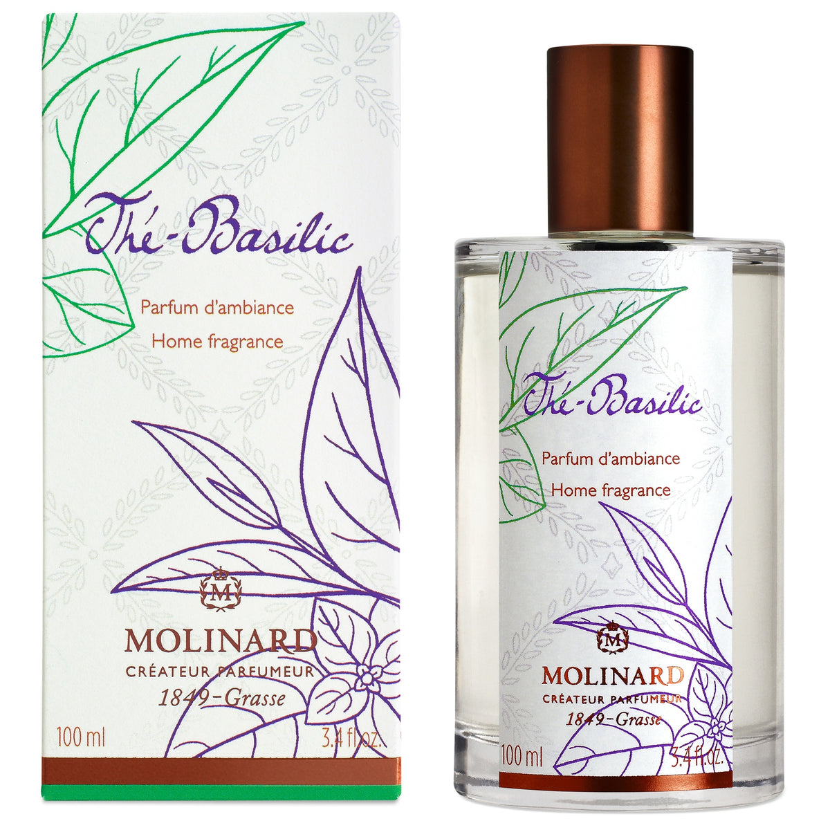 Parfum d'Ambiance Thé Basilic