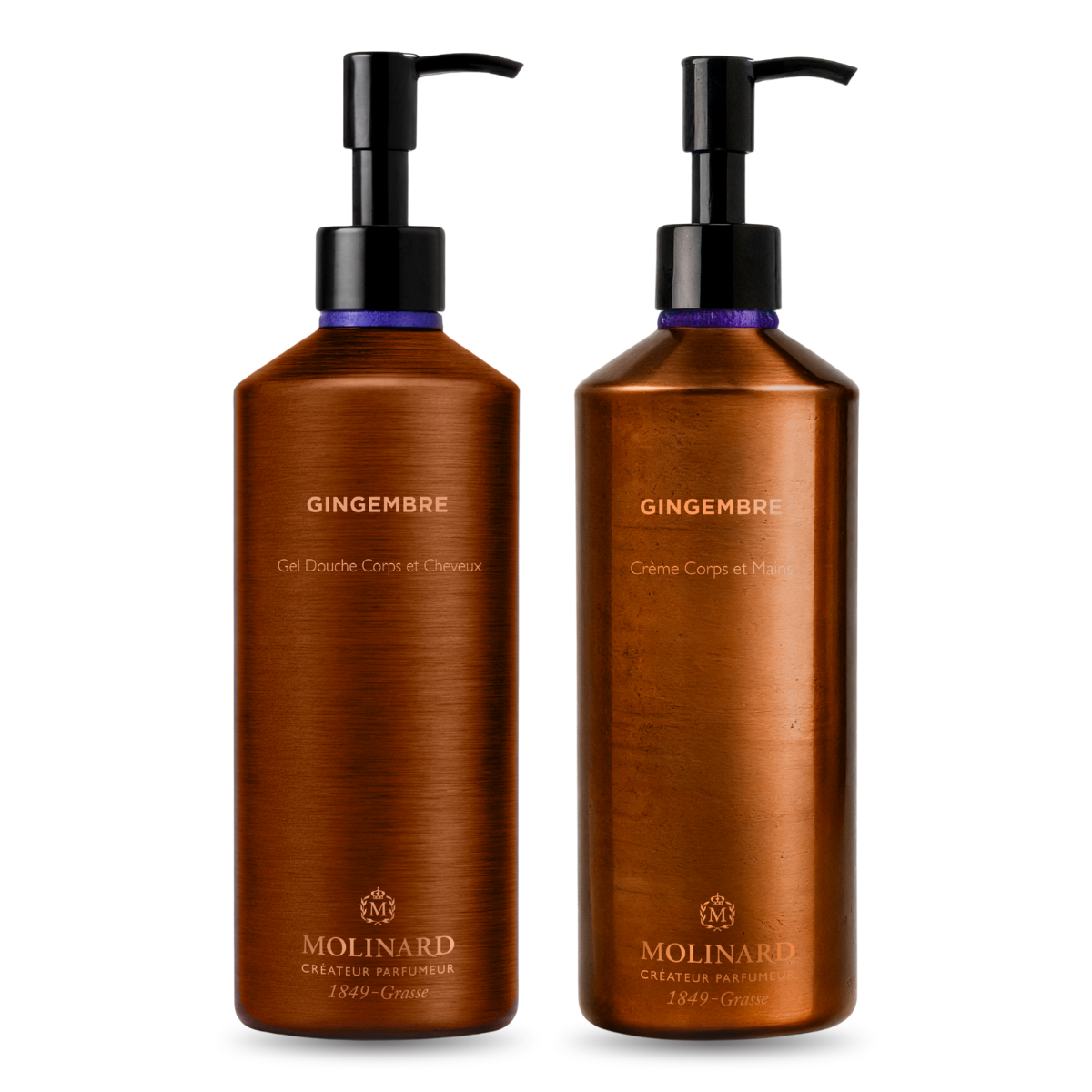 Duo Gel Douche & Crème - Gingembre